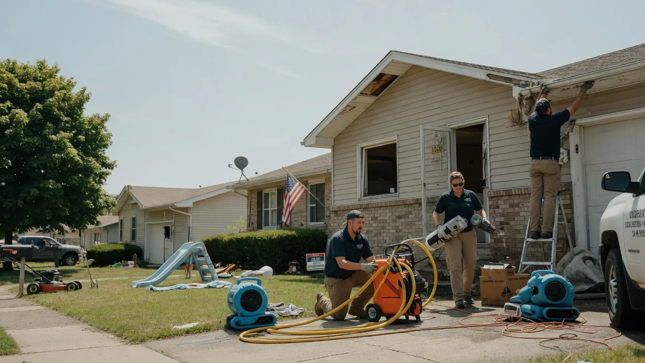 Water Damage Restoration in Dalton City, IL near me